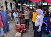 Polsek Bungoro Tunjukkan Empati, Salurkan Bantuan untuk Korban Kebakaran di Leppangeng