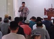 Kasat Binmas Polres Pangkep Himbau Kamtibmas kepada Jamaah Masjid Subulus Salam