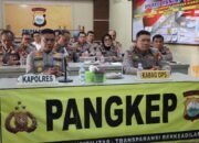 Polres Pangkep Ikuti Video Conference Anev Bersama Kapolda Sulsel Bahas Kesiapan Pengamanan May Day