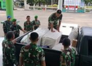Kodim Pangkep, Gelar Aksi Pengumpulan Bantuan Kemanusiaan Untuk Myanmar