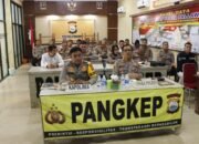 KAPOLRES PANGKEP IKUTI ZOOM COFFEE MORNING KAPOLDA SULSEL BERSAMA PROF. DR. AMIR ILYAS, S.H., M.H.