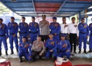 Kapolres Pangkep Laksanakan Kunjungan Kerja dan Silaturahmi di Mako Sat Polairud