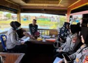 Polres Pangkep Peduli, Kabag SDM dan Kasidokkes Kunjungi Personel Sakit
