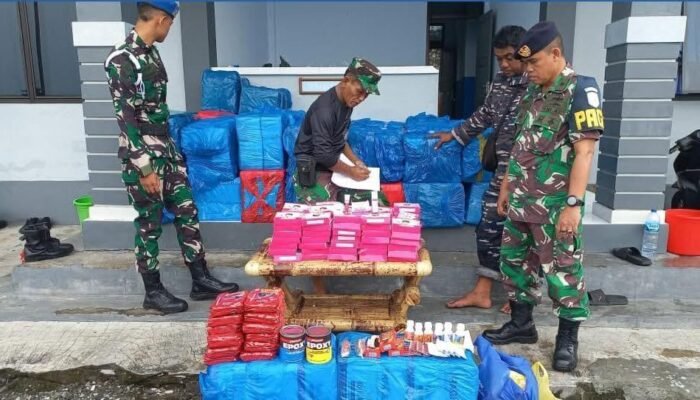 TNI AL Berhasil Gagalkan Penyelundupan Produk Kecantikan Ilegal Senilai Rp 1,22 M di Perairan Pananaru