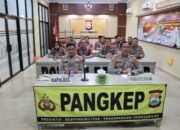 Kapolres Pangkep Ikuti Giat Anev Harian Sitkamtibmas Polda Sulsel dan Jajaran Secara Virtual