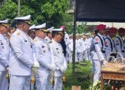 Danpasmar 1 Berikan Penghormatan Terakhir Kepada Rekan Satu Angkatannya
