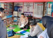 Tim Penilai Lomba Satkamling Polda Sulsel Tinjau Pos Keamanan Desa Gentung, Pangkep