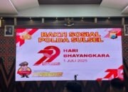 Polda Sulsel Bagikan 15.000 Paket Sembako dalam Rangka Hari Bhayangkara ke-79