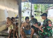 *Satgas Yonif 131/Brajasakti Selalu Hadir Dalam Membantu Kesulitan Masyarakat Perbatasan Papua*