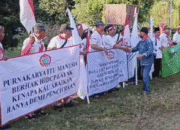 Mantan Karyawan Pabrik Gula PTPN Gelar Aksi Jalan Kaki ke Istana Negara Tuntut Hak Pensiun Layak