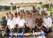 Polres Pangkep Ikut Serta dalam Penanaman Jagung Serentak Dukung Ketahanan Pangan Nasional 2025