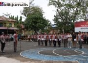 Polres Pangkep Gelar Kurvei Bersama Usai Apel Pagi untuk Jaga Kebersihan Mako