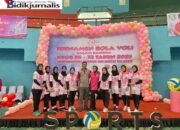 Kapolres Pangkep Hadiri Pembukaan Turnamen Voli Bhayangkari se-Sulsel, Meriahkan HKGB ke-73