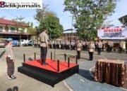 Kapolres Pangkep Pimpin Sertijab Kapolsek Liukang Kalmas yang Berlangsung Khidmat