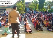 Kapolsek Pangkajene Berikan Arahan dan Semangat kepada Peserta MPLS di SMPN 01 Pangkep