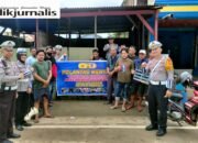 Satlantas Polres Pangkep Sasar Pengendara di Pangkajene dalam Sosialisasi Operasi Patuh Pallawa 2025
