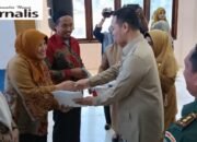 Peluncuran Kelembagaan Koperasi Desa/Kelurahan Merah Putih Serentak Se Indonesia Diikuti Dari Ruang Pola Kantor Bupati Pangkep