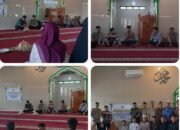 Kapolsek Minasatene Bersama Bhabinkamtibmas Menghadiri Muscam Pembentukan Kepengurusan BKPRMI Kecamatan Minasatene