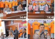 Polres Maros Sukses Tangkap Belasan Tersangka Narkoba dalam Operasi Antik 2025