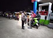 Personel Polsek Ma’rang Patroli Obyek Vital SPBU