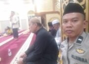 Bhabinkamtibmas Polsek Pangkajene Hadiri Peringatan Asyura 10 Muharram di Masjid Raodhatul Muflihin