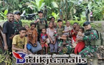 Honai untuk Negeri: Satgas TNI Bangun Asa di Tanah Gome