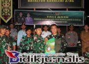 Kunjungan Kerja Pangkogabwilhan I di Makotis Satgas Pamtas Yonkav 3/AC