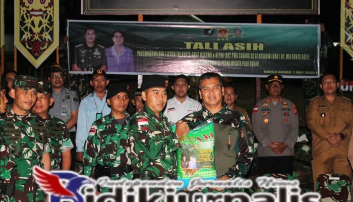 Kunjungan Kerja Pangkogabwilhan I di Makotis Satgas Pamtas Yonkav 3/AC