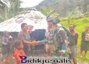Tegur Sapa di Tanah Kabut: Satgas TNI Menyapa Hati, Bukan Sekedar Wilayah