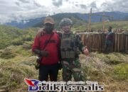 Langkah Loreng di Tanah Damai, Anjangsana Satgas TNI Menyapa Warga Kampung Wako