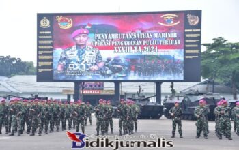 *Danpasmar 1 Sambut Kepulangan Prajurit Usai Amankan Pulau Pulau Terluar di Indonesia*