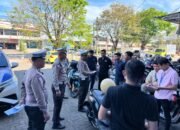 Polantas Menyapa Warga Bungoro, Satlantas Polres Pangkep Gencarkan Sosialisasi Operasi Patuh Pallawa 2025