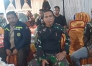 Sinergitas Bhabinkamtibmas Polsek dan Babinsa Koramil Ma’rang Amankan Hajatan Pernikahan Warga Desa Pitue