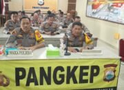 POLRES PANGKEP LAKSANAKAN GIAT BINROHTAL MELALUI ZOOM MEETING BERSAMA POLDA SULSEL