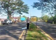 Satlantas Polres Pangkep Hadirkan Terobosan Visual Keselamatan Berlalu Lintas di Jalan Raya