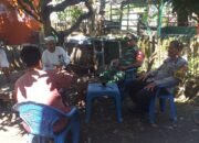 Gencarkan Edukasi Kamtibmas, Bhabinkamtibmas Pangkajene Ajak Warga Tingkatkan Satkamling