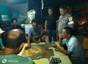 Melalui Patroli Malam, Personil Polsek Bungoro Berbaur Dengan Warga Himbau Jaga Kamtibmas