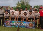 Pengamanan Terkendali Warnai Pembukaan Turnamen Cangko’e Cup II di Desa Kabba