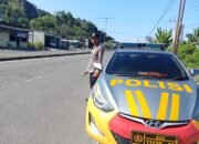 Polsek Mandalle Gelar Patroli Siang Hari Untuk Jaga Kamtibmas