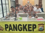 POLRES PANGKEP IKUTI GIAT VICON ANEV KAPOLDA SULSEL KE POLRES JAJARAN