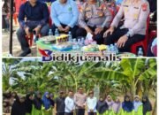Gerakan Menanam Jagung Secara Serentak di Pesantren Sultan Hasanuddin, Diinisiasi POLRI – Dilaksanakan Langsung oleh Kapolres Gowa dan Kapolsek Bajeng
