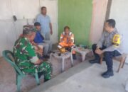 Sinergi Tiga Pilar, Bhabinkamtibmas dan Babinsa Sambangi Warga Kampung Matojeng