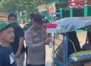 Tumbuhkan Semangat Nasionalisme, Bhabinkamtibmas Pabundukang Ajak Warga Kibarkan Merah Putih