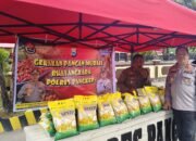 Polres Pangkep Gelar Operasi Pasar Pangan Murah dalam Rangka Stabilisasi Pasokan dan Harga Pangan (SPHP)