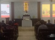 Bhabinkamtibmas Polsek Pangkajene Amankan Ibadah Mingguan GKSS Mappatuwo