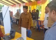 Bhabinkamtibmas Polsek Pangkajene Hadiri pembukaan Job Fair Pangkep 2025