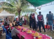 SEMANGAT MERAH PUTIH, POLRES PANGKEP AMANKAN LOMBA BALAP PERAHU HUT RI KE-80