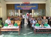 Polsek Bungoro Amankan Jalur Gerak Jalan Indah SMKN 1 Pangkep Sambut HUT RI ke-80