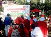 UIN Alauddin Makassar Meriahkan HUT ke-80 RI dengan Gerak Jalan, Senam, dan Lomba Seru
