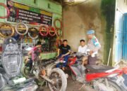 Polsek Mandalle Gelar Patroli Sore Hari Untuk Jaga Kamtibmas